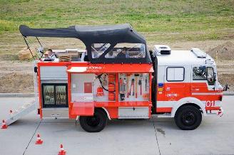 krockskadad bil auto Dodge  Gastro Food Truck RG-13 Fire Service 1980/6